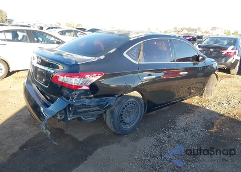 2015 Nissan Sentra S from USA, damaged, VIN 3N1AB7AP6FY370180